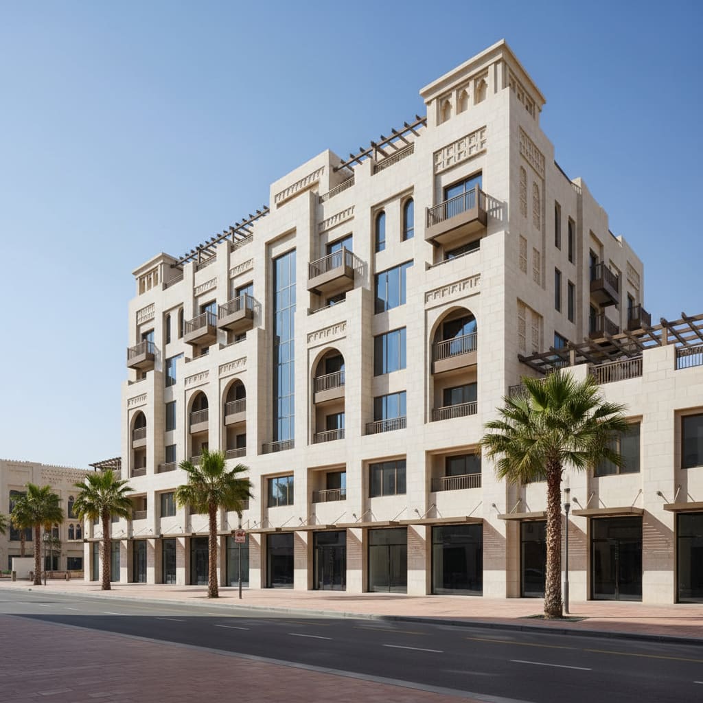 Mixed-use building in Qatar